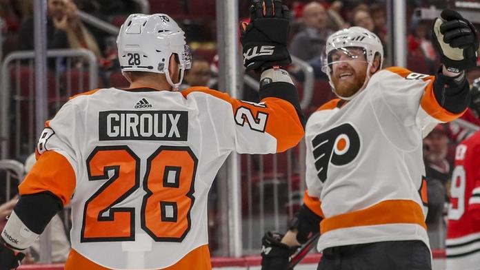 Voráček dotáhl Flyers k vítězství, Pastrňák opět skóroval, má už 11 gólů