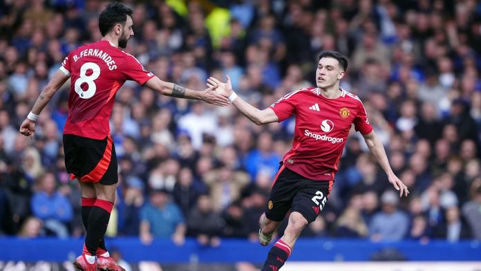 Radost fotbalistů Manchesteru United