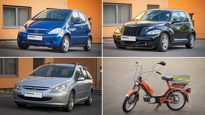 Exekutoři draží zabavené věci: Renault za 10 tisíc, Audi za 30!