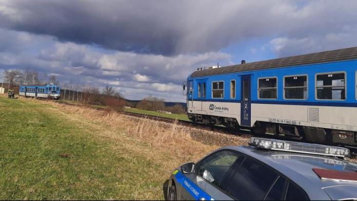 Pár metrů od tragédie: U Písku proti sobě jely dva vlaky