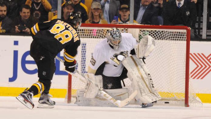 Pastrňák na to stačil sám! Pittsburgh zničil dvěma góly