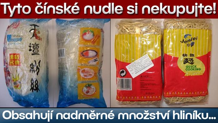 NEBEZPEČÍ! Inspekce zakázala prodej čínských rychlonudlí...