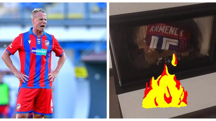Největší ostuda, řekl Limberský o Krmenčíkovi a spálil jeho dres