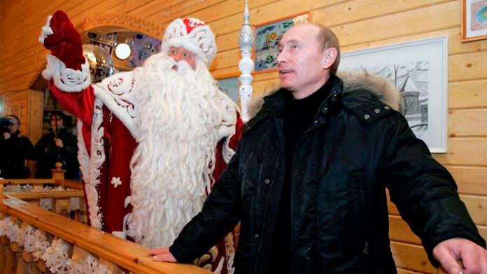 Putin a Děda Mráz