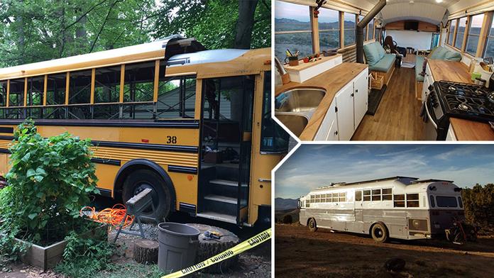 Rodina přeměnila školní autobus na bydlení! Cestuje v něm po USA