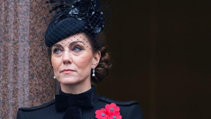 Princezna Kate na Dni válečných veteránů