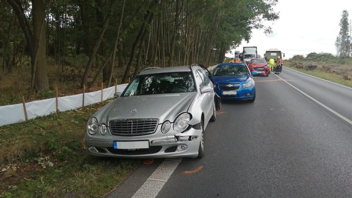Hromadná nehoda na Plzeňsku! Nejméně šest lidí se zranilo