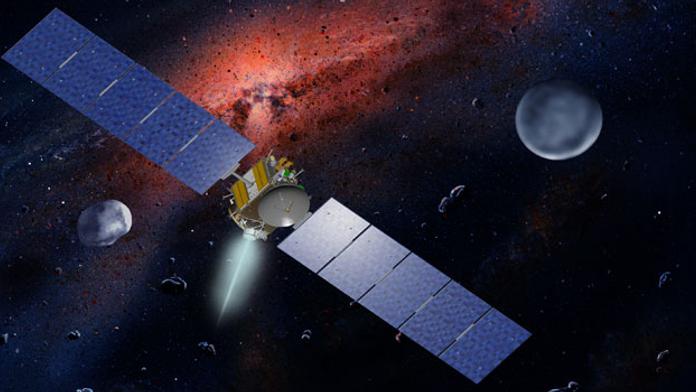 Kosmický koráb stále zrychluje. Až ke 40 000 km v hodině