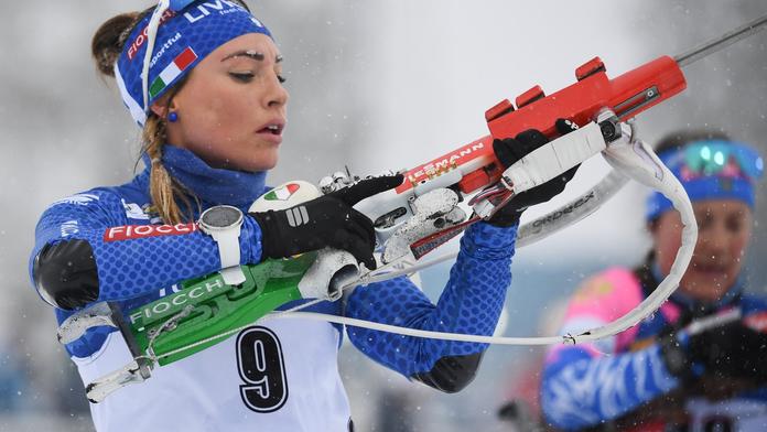 Sprint vyhrála Wiererová. Charvátová dojela šestá