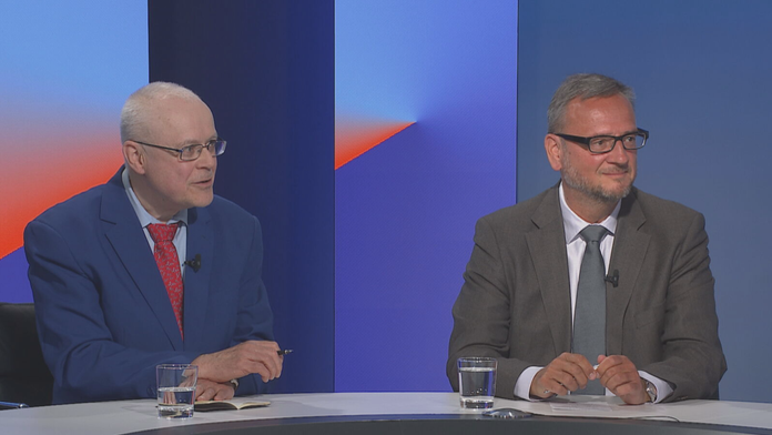 Vladimír Špidla (SOCDEM) a Petr Nečas (ODS)