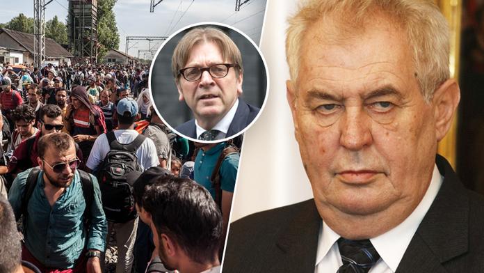Včera chvála, dnes kritika: Belgický politik útočí na Zemana!