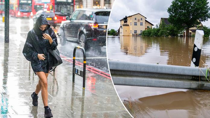 Evropu drtí silné bouřky, splašky zaplavily i sídlo kytaristy Briana Maye