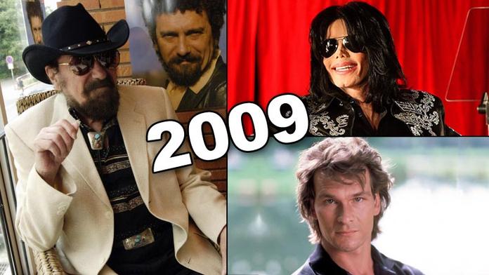LETOS zemřeli: Jackson, Swayze, Matuška...