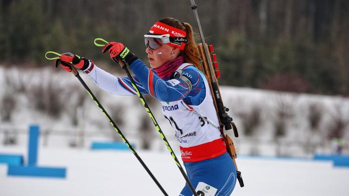 Davidová zpackala první střelbu, juniorka Teplá zajela sprint bez chyby