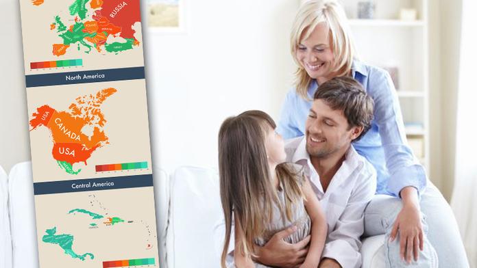 Kde jsou ve světě nejšťastnější? Předběhli nás i Slováci! MAPY