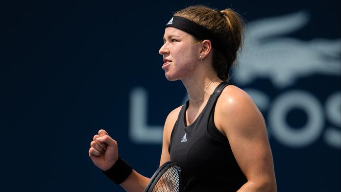 WTA Dubaj: Muchová prolétla do 2. kola, Plíšková ovládla český souboj