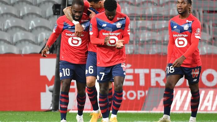 Lille otočilo dvougólovou ztrátu a vrátilo se do čela Ligue 1