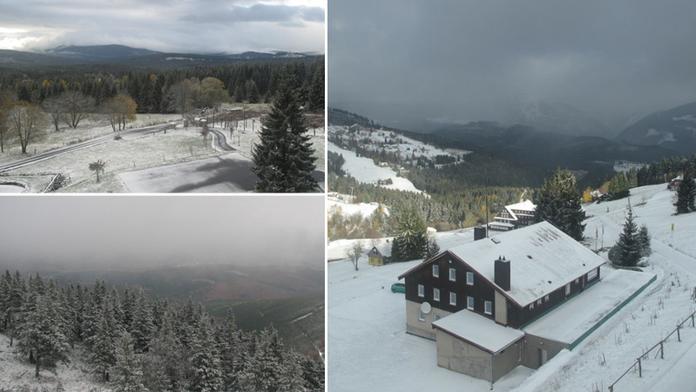 Do Česka míří sněhová nadílka. Na horách už nasněžilo! GALERIE