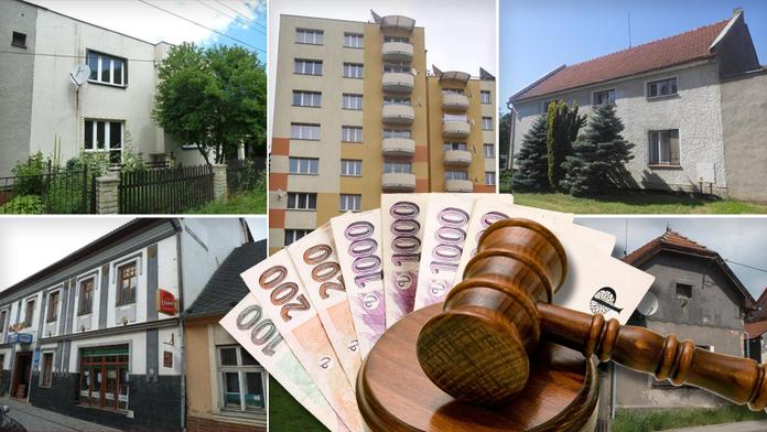 Exekutoři dražili byty, domy i pozemky: PODÍVEJTE SE, za kolik je prodali