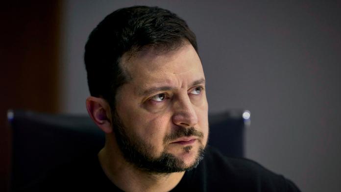  Ukrajinský prezident Volodymyr Zelenskyj