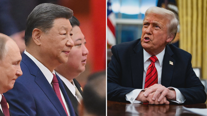 Si Ťin-Pching a Donald Trump