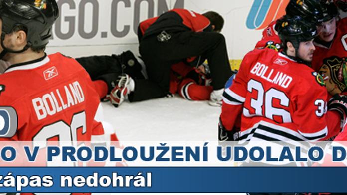 Chicago v prodloužení udolalo Detroit, Havlát zápas nedohrál. VIDEA