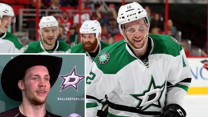 Dal první gól v NHL a dodržel tradici! Skvělý pocit, těší Faksu