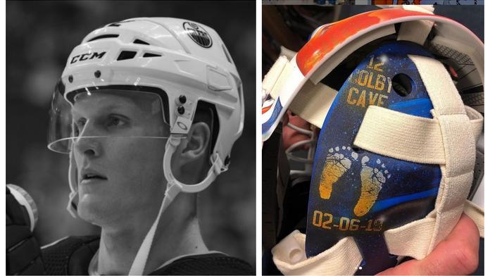 Oilers hráli pro Colbyho! Zesnulého spoluhráče uctili videem i výstrojí