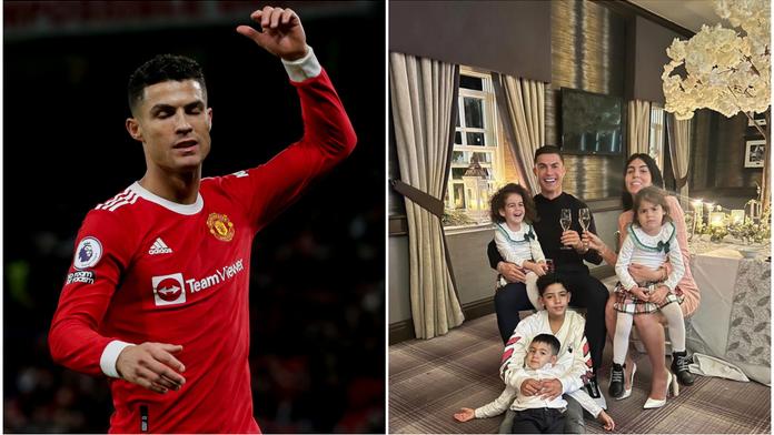 Novoroční idylka u Ronalda. Sám Cristiano ale spokojený není