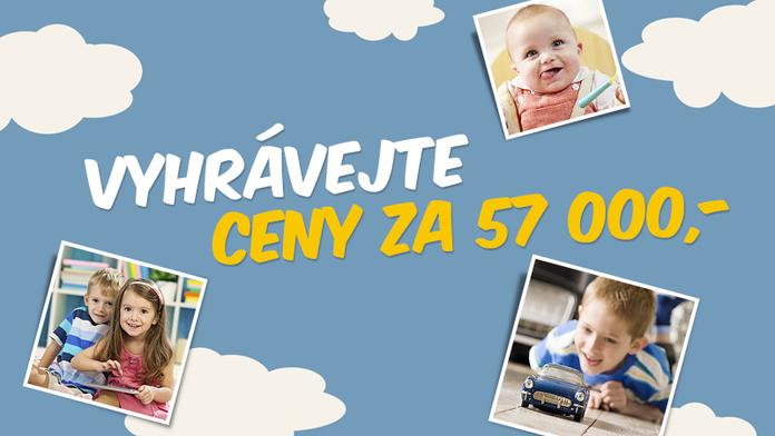 VELKÁ SOUTĚŽ: Pošlete fotku dítěte a vyhrajte ceny za 57 tisíc