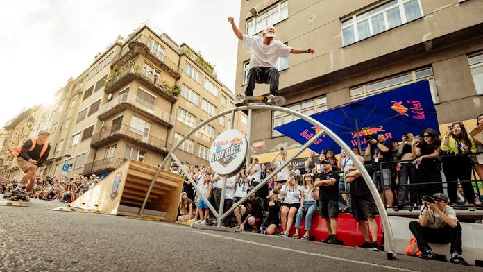 Maxim Habanec na Red Bull Steep Street v roce 2023