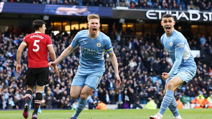 Manchesterské derby patřilo City, Ronaldo ze záhadných důvodů nehrál