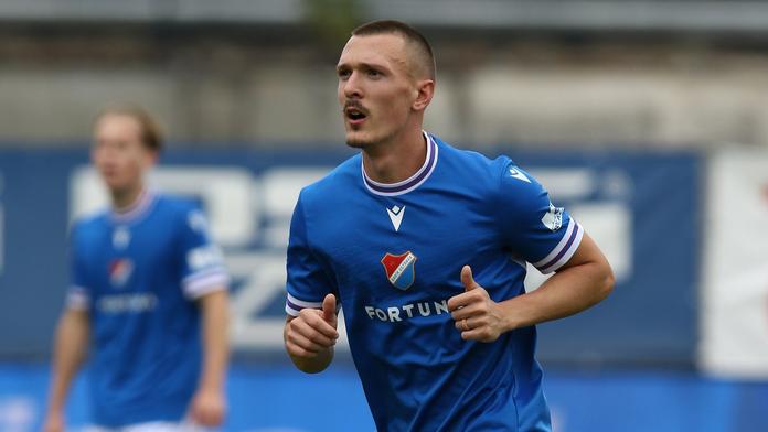 Fotbalista Baníku Ostrava Jiří Boula