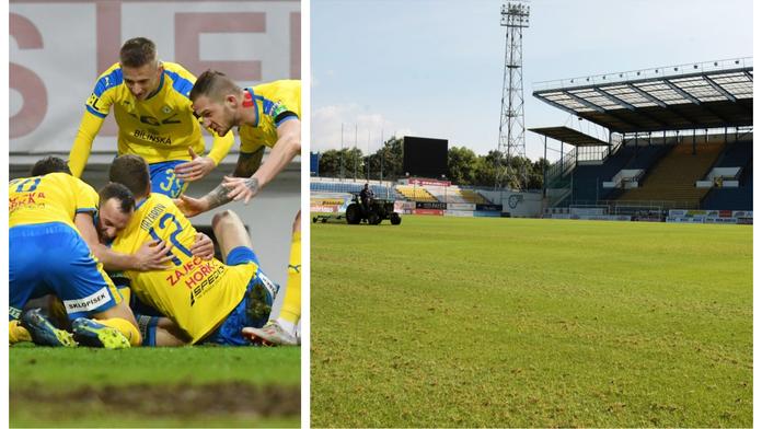 Trable před prokletým zápasem: Zase bude liják, vydrží Teplicím hřiště?