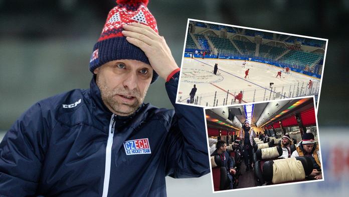 Hokejisté jsou v Pchjongčchangu: Takhle vypadal první trénink! FOTO