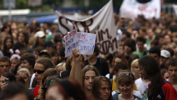 Studenti se bouří! Bojují za plzeňská práva