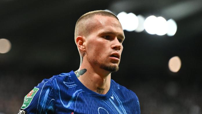 Mychajlo Mudryk v dresu Chelsea