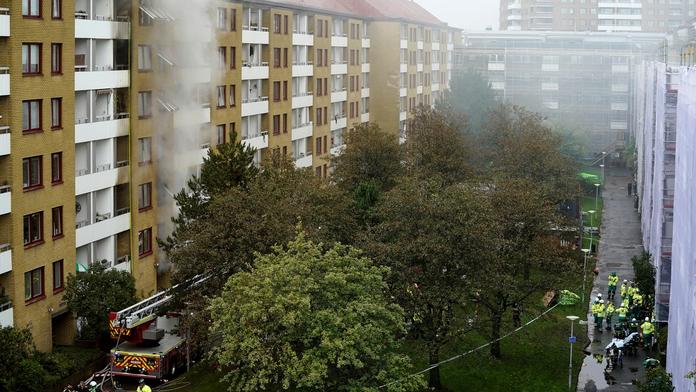 16 zraněných po výbuchu v Göteborgu. Podle policie to byl zřejmě úmysl