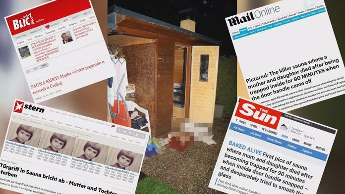 Tragédie v sauně zaujala i za hranicemi, píší o ní napříč Evropou