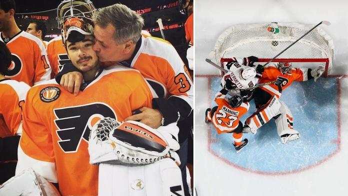Neuvirth přivádí NHL k šílenství! Opět se stal první hvězdou zápasu