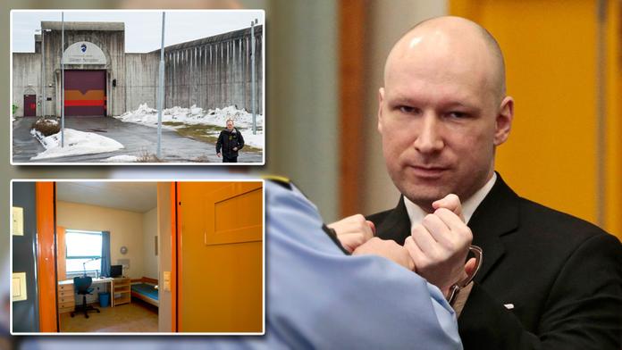 FOTKY: Uvnitř věznice, na kterou si stěžuje masový vrah Breivik