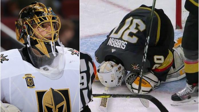 Problém s gólmany Vegas: Fleury otřes mozku, Subban se zranil!