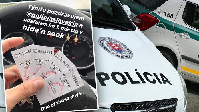 Řidič (18) se na instagramu smál policii, za fotku dostal pokutu!