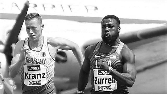 Sprinter Cameron Burrell