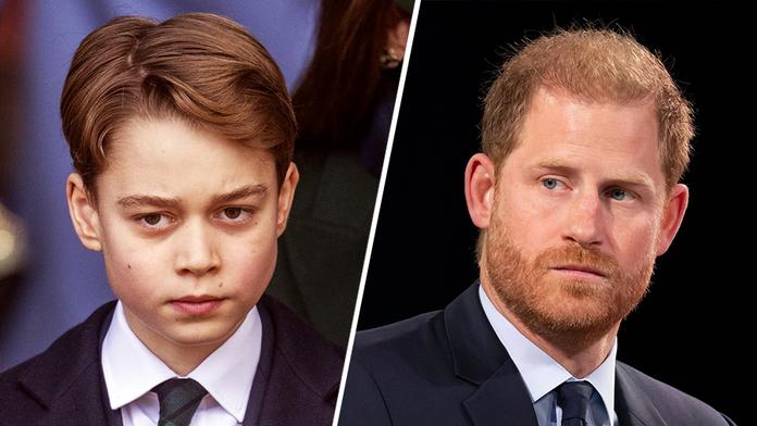 Princ George a princ Harry