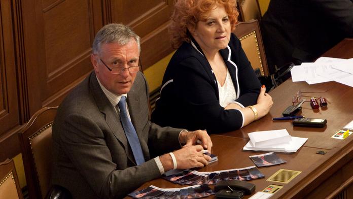 Vlasta Parkanová v poslanecké sněmovně