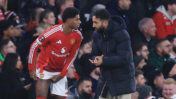 Rashford Amorim Manchester United fotbal