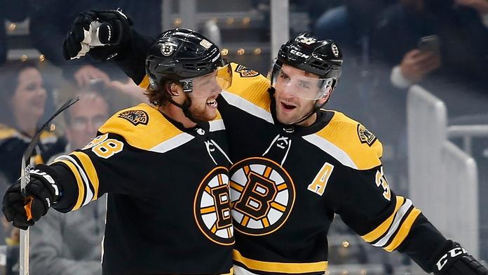 Pastrňák i Hertl skórovali. Z těsného vítězství se nakonec raduje Boston