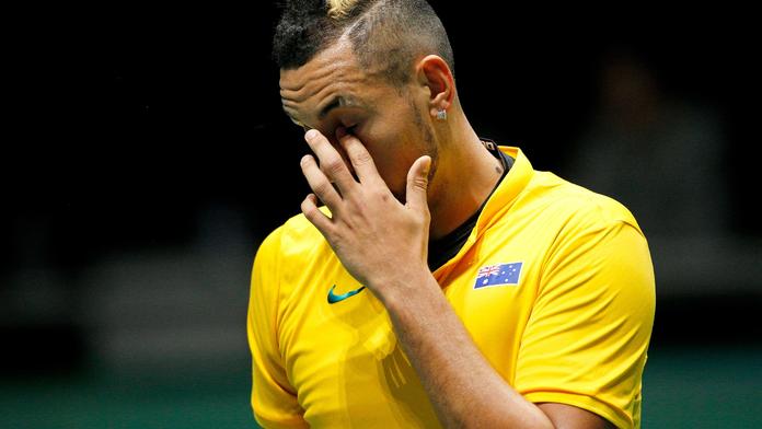 Bouřlivák Kyrgios ukázal lidskou stránku. Kvůli požáru v Austrálii se rozbrečel