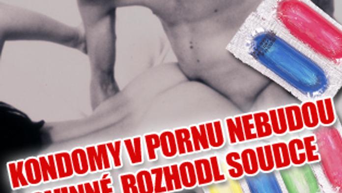 Kondomy v pornu nebudou povinné, rozhodl soudce